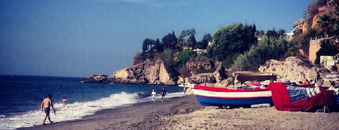 Playa Burriana is one of Nerja.