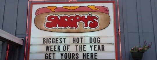 Snoopy's Hot Dogs & More is one of RDU Baton - Raleigh Favorites.