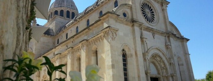 Cathedral of St. Jacob is one of UNESCO destinations in Croatia.