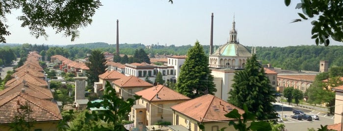 Crespi d'Adda is one of Patrimonio dell'Unesco.