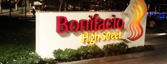 Bonifacio High Street is one of Fort Bonifacio.