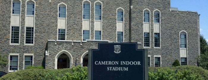 Cameron Indoor Stadium is one of Orientation Week Locations.