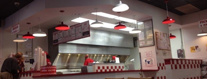 Five Guys is one of Thomas’s Liked Places.