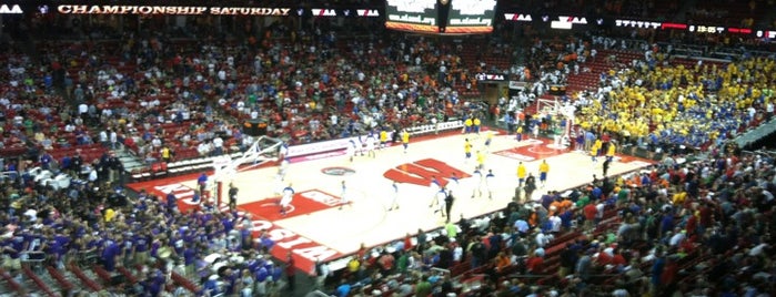 The Kohl Center is one of Big Ten Men's Basketball Arenas.