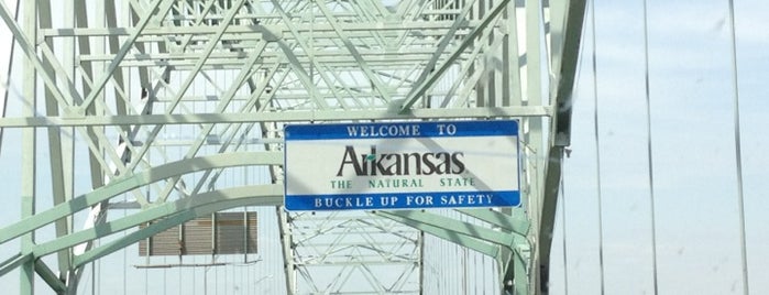Arkansas/Tennessee State Line is one of Bridges.