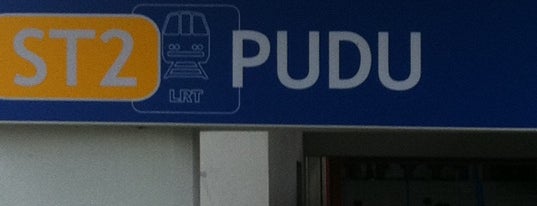 RapidKL Pudu (ST2) LRT Station is one of Go Outdoor, MY #4.