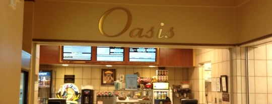 Oasis Deli is one of สถานที่ที่ Ashley ถูกใจ.
