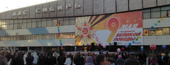 ЛДС «Сибирь» is one of JYM Hockey Arenas.
