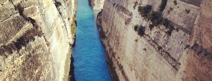 Corinth Canal is one of Beautiful Greece.
