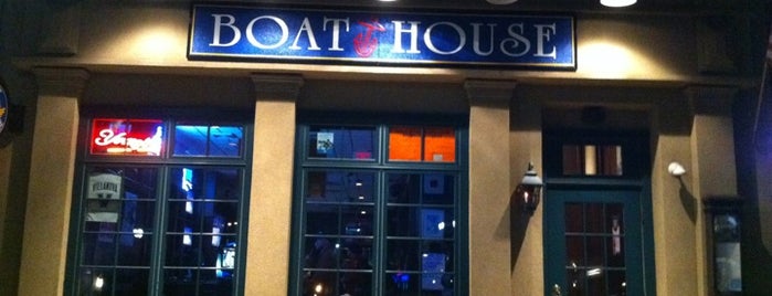 Flanigan's Boathouse is one of watering holes.