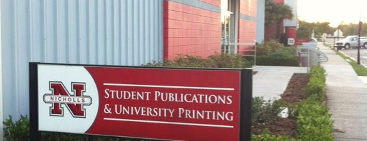 Student Publications & University Printing is one of Nicholls State University.