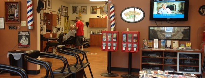 Dave's Barber is one of Woodstock.