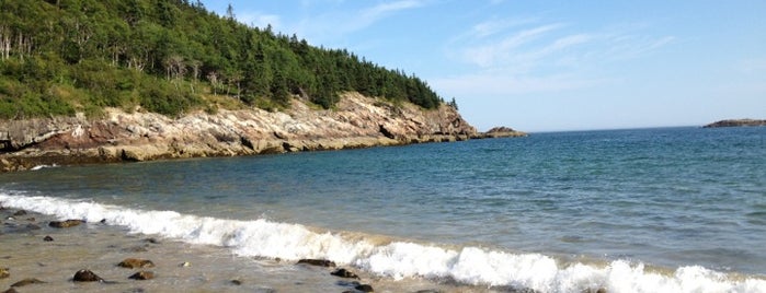 Sand Beach is one of Great places to try stand-up paddle boarding.