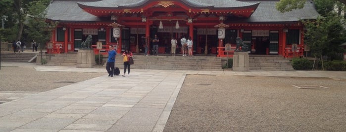Ikuta-jinja Shrine is one of 神仏霊場 巡拝の道.