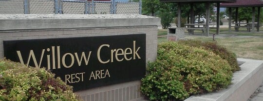 Willow Creek Rest Area - Northbound is one of David : понравившиеся места.