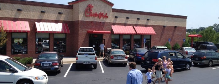 Chick-fil-A is one of John’s Liked Places.