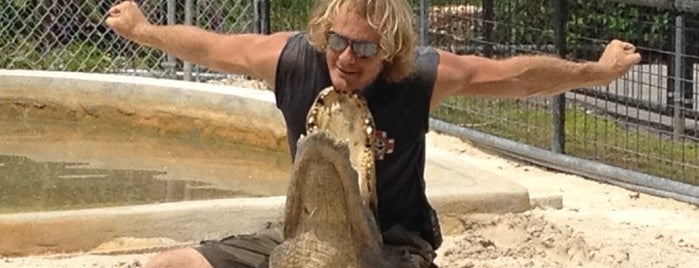Everglades Alligator Farm is one of Floydieさんのお気に入りスポット.
