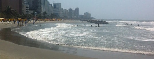 Playa Bocagrande is one of Cartagena de Indias.