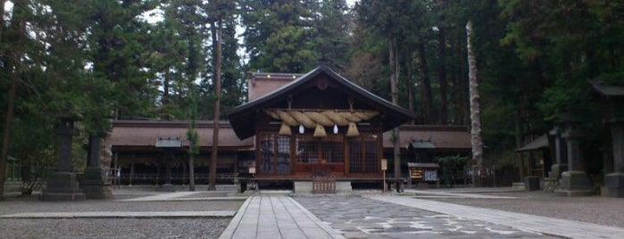 諏訪大社 下社 春宮 is one of 別表神社 東日本.