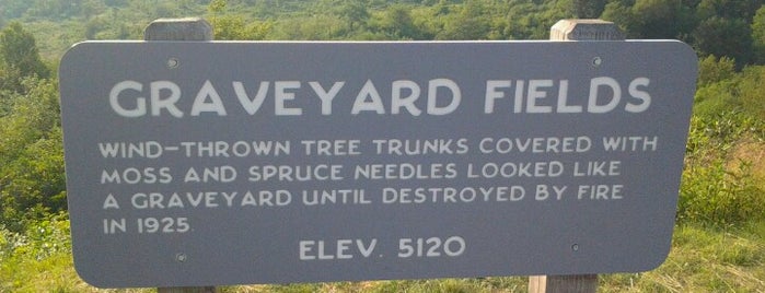 Graveyard Fields is one of Along the Blue Ridge Parkway.