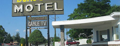 Duke's Motel is one of Nostalgic Maryland - "No Tell Motels".