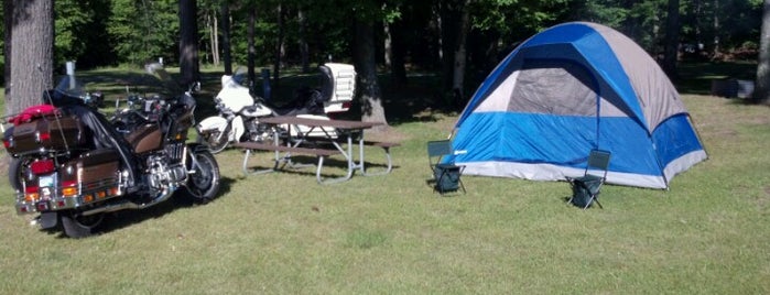 Indian Lake State Park Campground is one of Michigan State Parks.