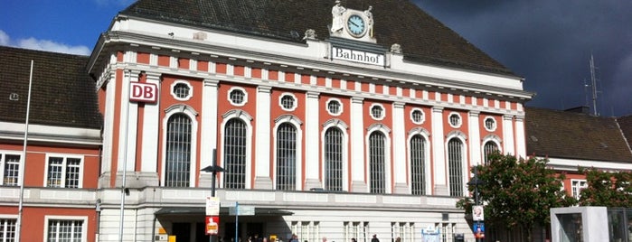 Hamm (Westf) Hauptbahnhof is one of DB ICE-Bahnhöfe.