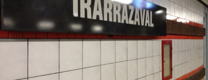 Metro Irarrázaval is one of Metro Santiago.