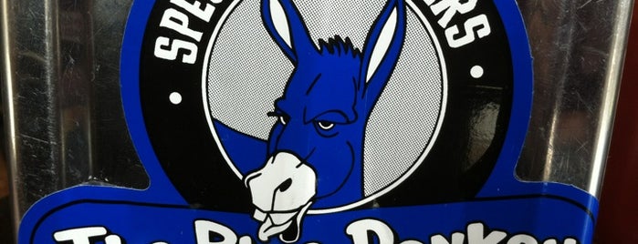 The Blue Donkey is one of สถานที่ที่ Lindsaye ถูกใจ.