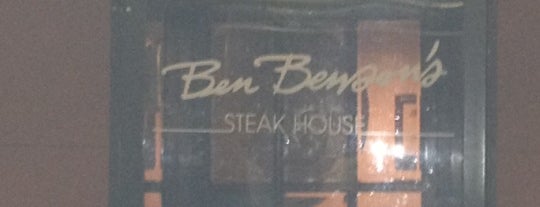 Ben Benson's Steakhouse is one of สถานที่ที่บันทึกไว้ของ Mike.