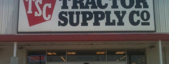 Tractor Supply Co. is one of Visited stores.