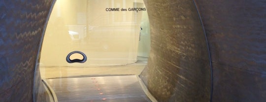 Comme des Garçons is one of Michelle's Saved Places.