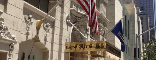 Hilton Checkers is one of Orte, die Marc gefallen.