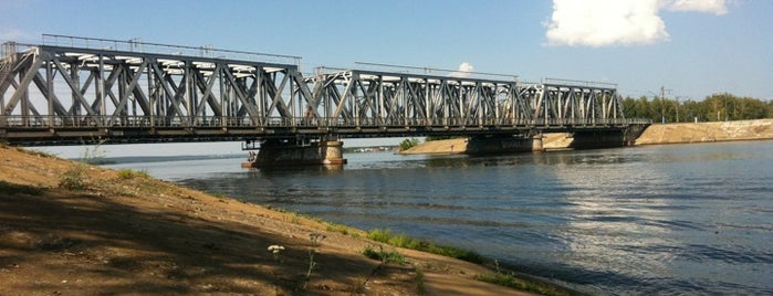 Железнодорожный мост is one of Мосты Воронежа.