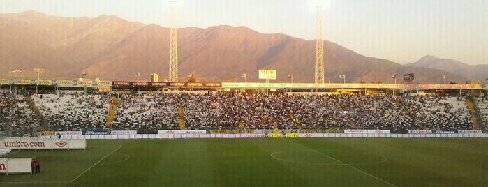 Estadio Monumental David Arellano is one of Nice places in Santiago, Chile.