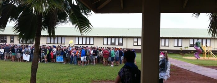 Kapaa Elementary School is one of Places.