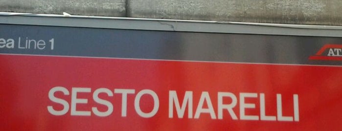 Metro Sesto Marelli (M1) is one of Stazioni Metro Milano.