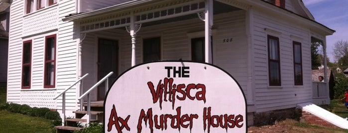 Villisca Ax Murder House is one of Halloween Haunts.