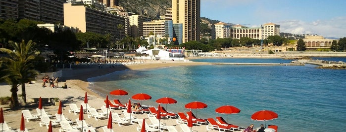 Plage du Larvotto is one of Monaco.