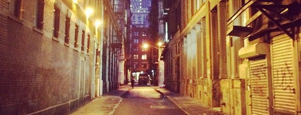 Cortlandt Alley is one of New York, Newwww Yooooooork!...... :-).