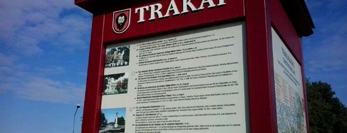 Trakų autobusų stotis is one of Tempat yang Disimpan Vlad.