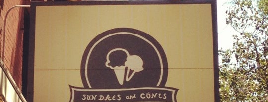 Sundaes and Cones is one of frozen desserts.
