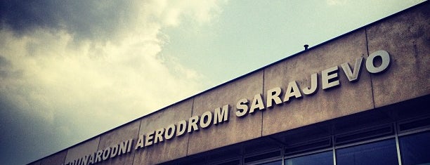 Sarajevo International Airport (SJJ) is one of h.sarper'in Beğendiği Mekanlar.