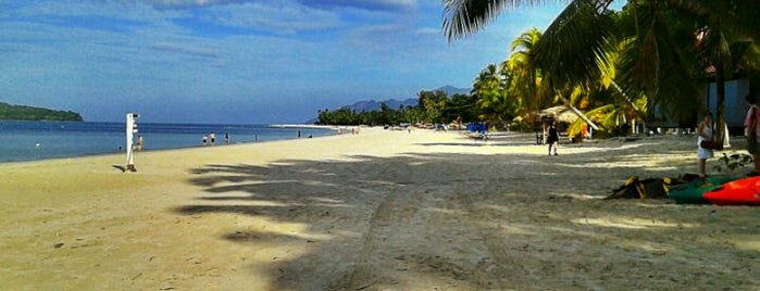 Pantai Cenang (Beach) is one of Malaysia-Thai.