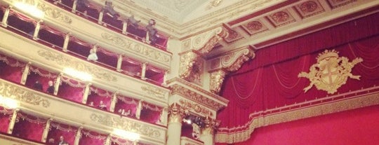 Teatro alla Scala is one of Places I visited.