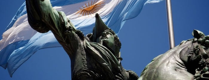Площадь Генерала-освободителя Сан-Мартина is one of Buenos Aires.