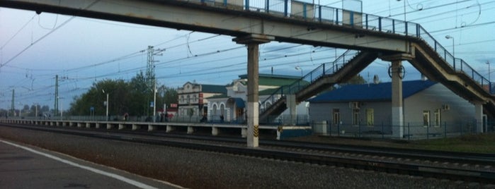 Ж/Д станция Струнино is one of Вокзалы и станции Ярославского направления.