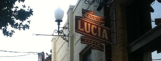 Lucia is one of Eats I want to try..