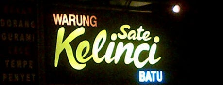 Warung Sate Kelinci is one of kuliner malang.