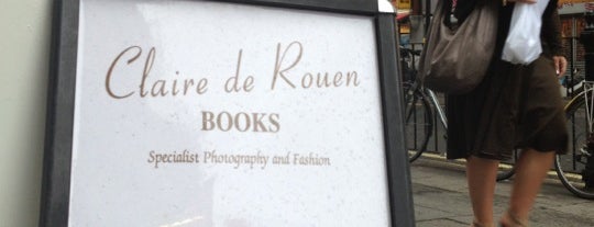 Claire de Rouen Books is one of ldn.